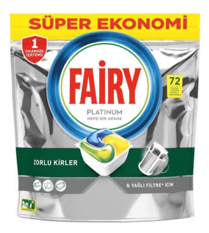 قرص ۷۲عددی فیری پلاتینیوم آلمان